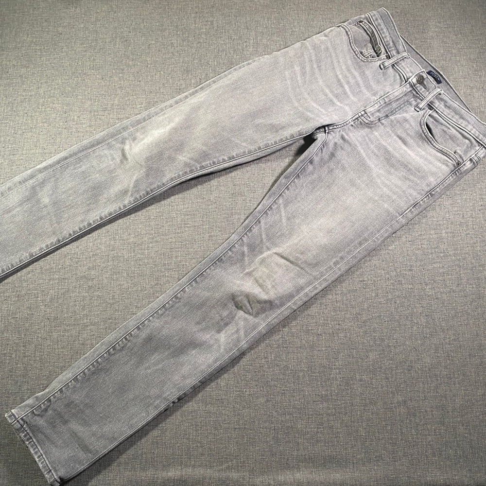 J Crew Flex Slim Fit Jeans Mens 29x32 Gray Stretch Denim Pants Washed